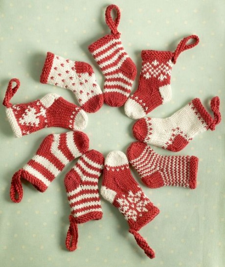 Рождественские носочки на ёлку