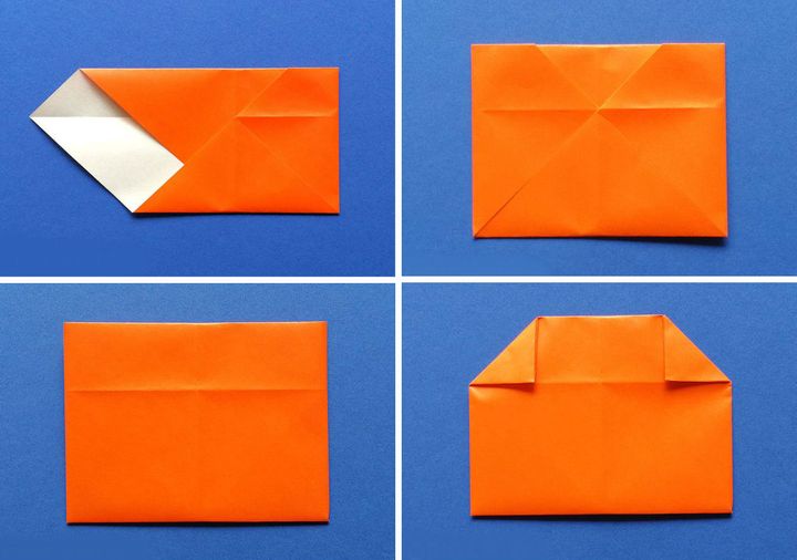Мастер-класс по сборке подставки в виде оригами-тыквы 