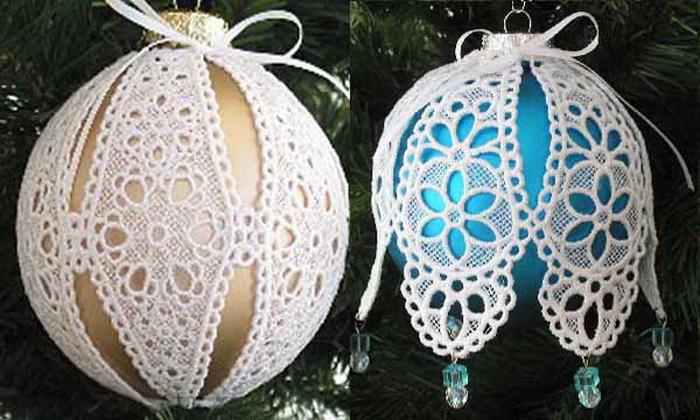 Как связать новогодний шар крючком: Простые и красивые шары на елку связанные крючком